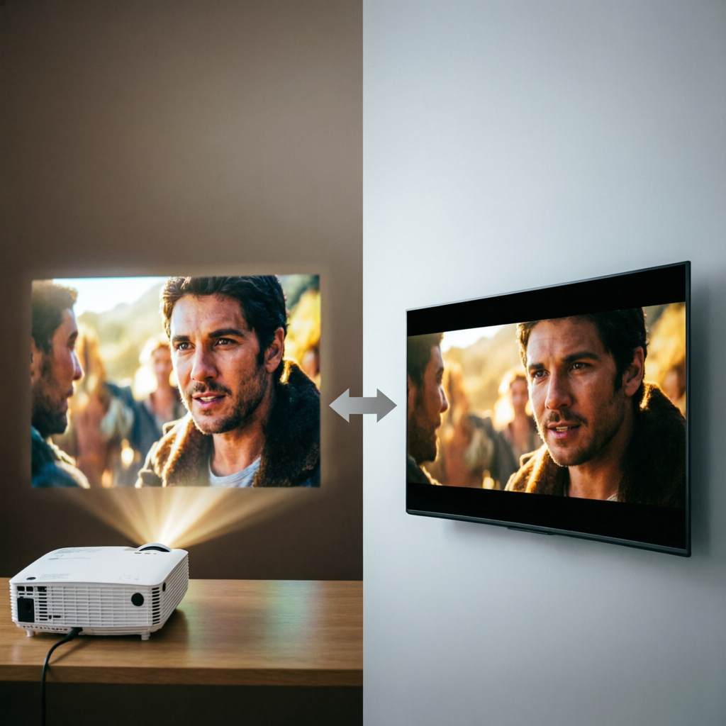 Projector vs TV: Which Is Better for Home Entertainment in 2026?