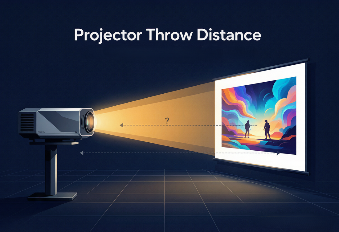 Projector Throw Distance Explained: How Far Should Your Projector Be?