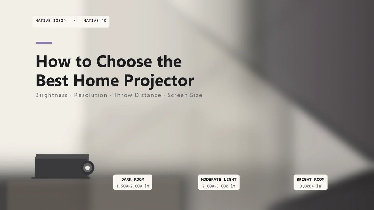How to Choose the Best Home Projector Buying Guide
