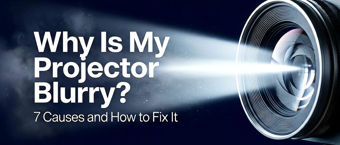 how to fix a blurry projector