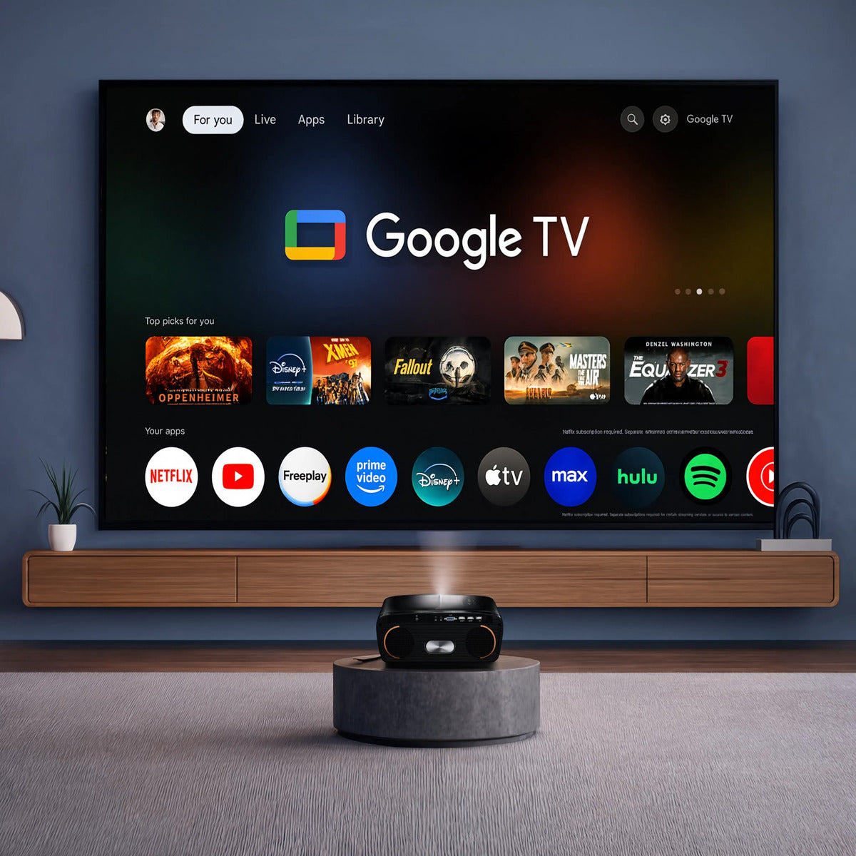 Google TV Projector