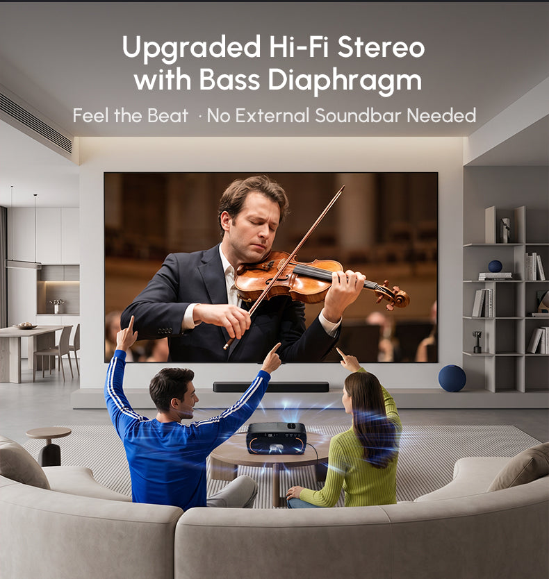 1000D__Upgraded Hi-Fi Stereo Speakers with Bass Diaphragm