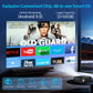 ZCGIOBN New Upgraded High Brightness Video Projector 1000ANSI Lumen,Native 1080P 5G Wifi Bluetooth Projector Support 4K HDR10,Full HD Movie LED Overhead Projector for iOS Android Phone TV Box Laptop Home&Business