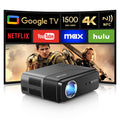 CAIWEI A8+ 4K Google TV Projector