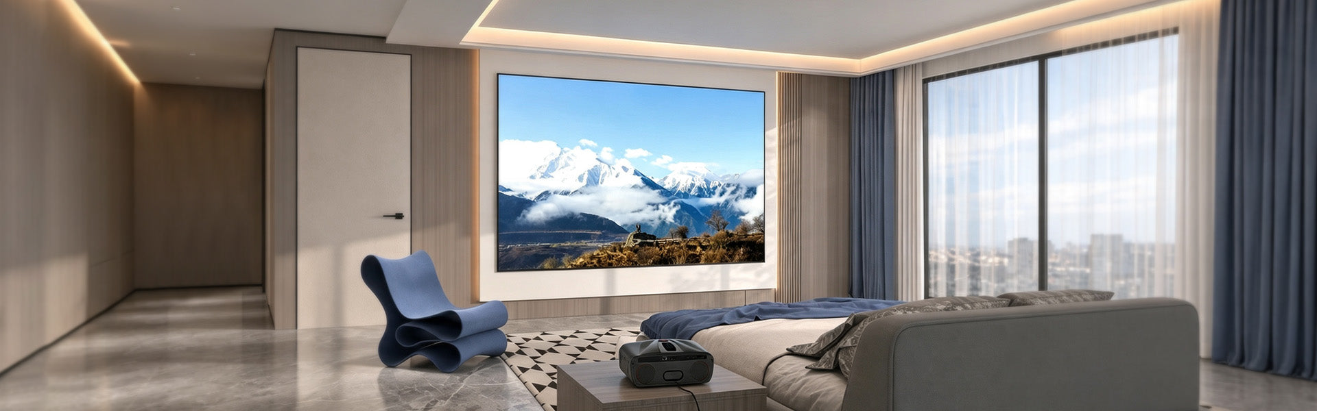 Netflix-certified 4K smart projector A9TL