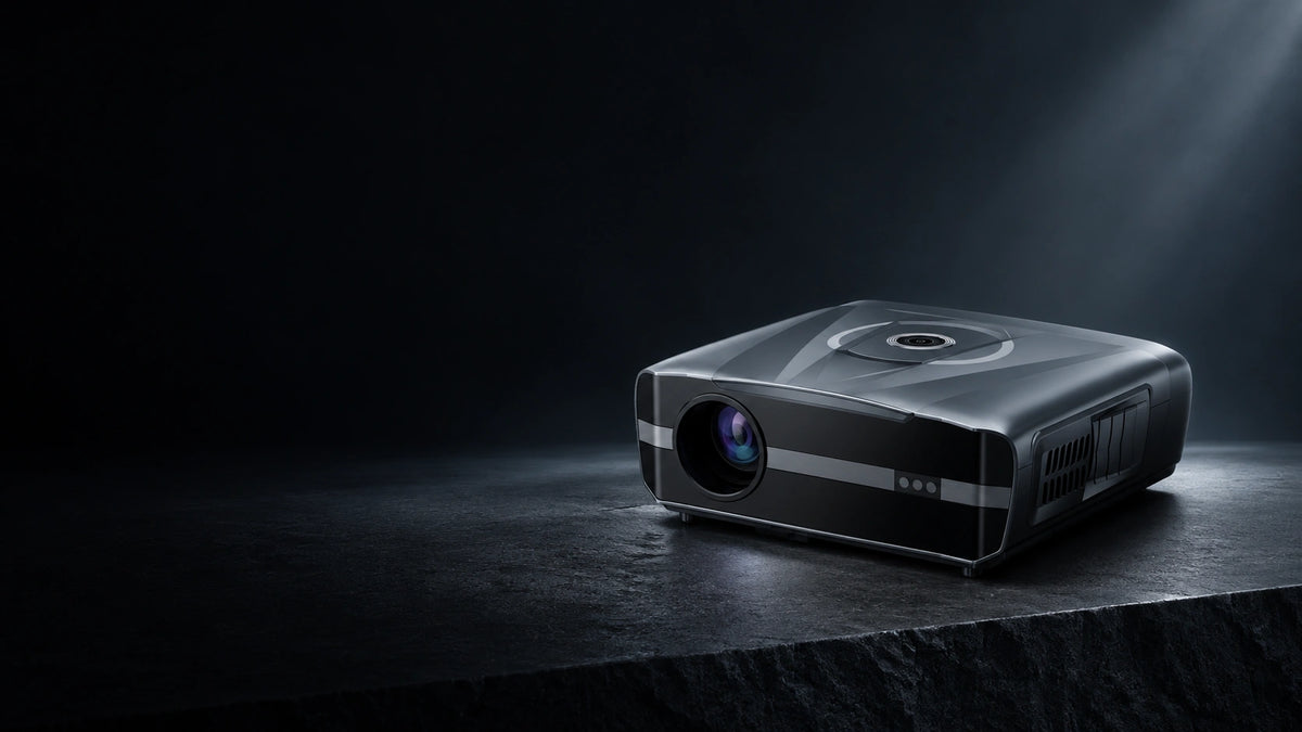 CAIWEI Smart Google TV Home Theater Projector 4K