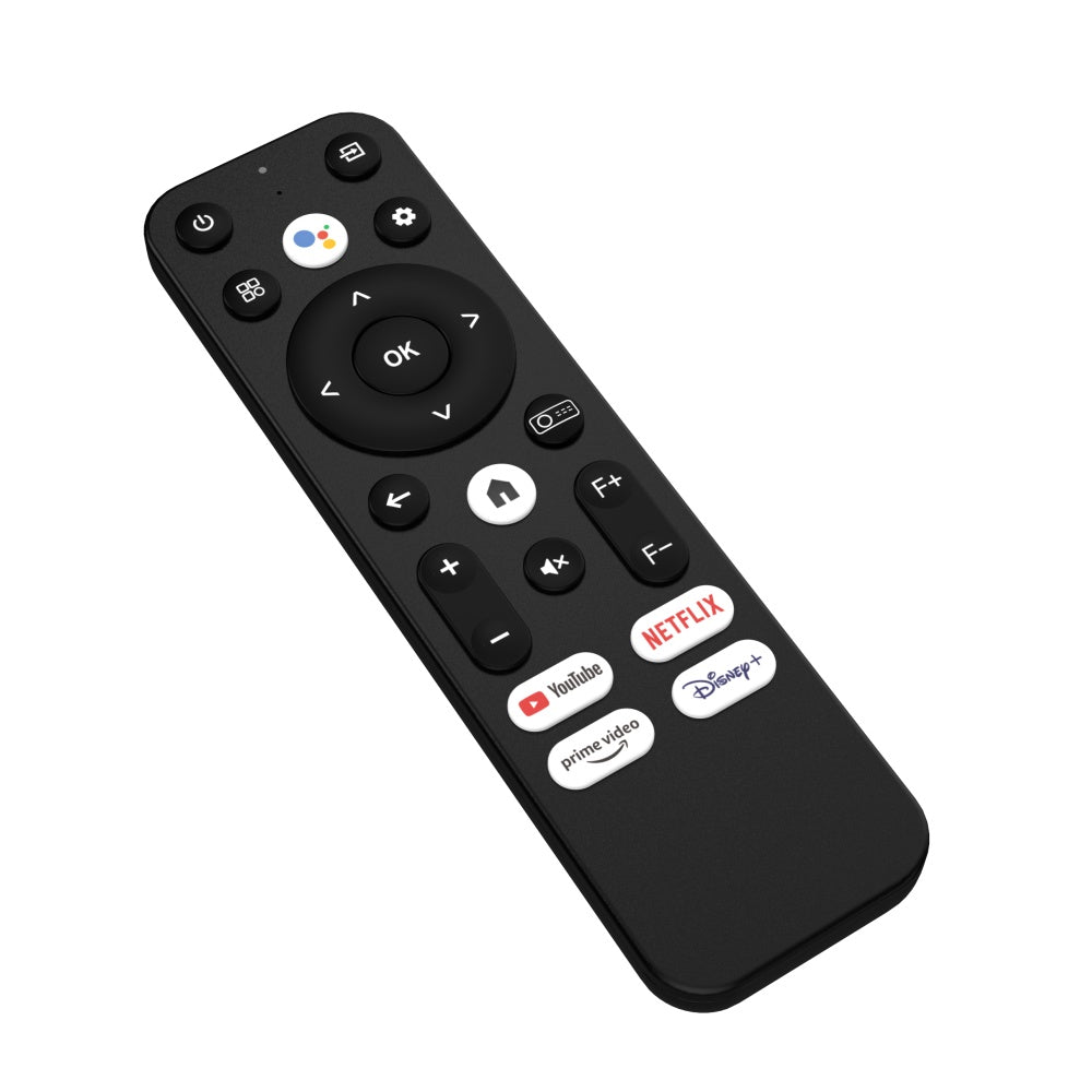 Bluetooth Voice Remote Control for Google TV Projector – Quick Launch & Hands-Free Control