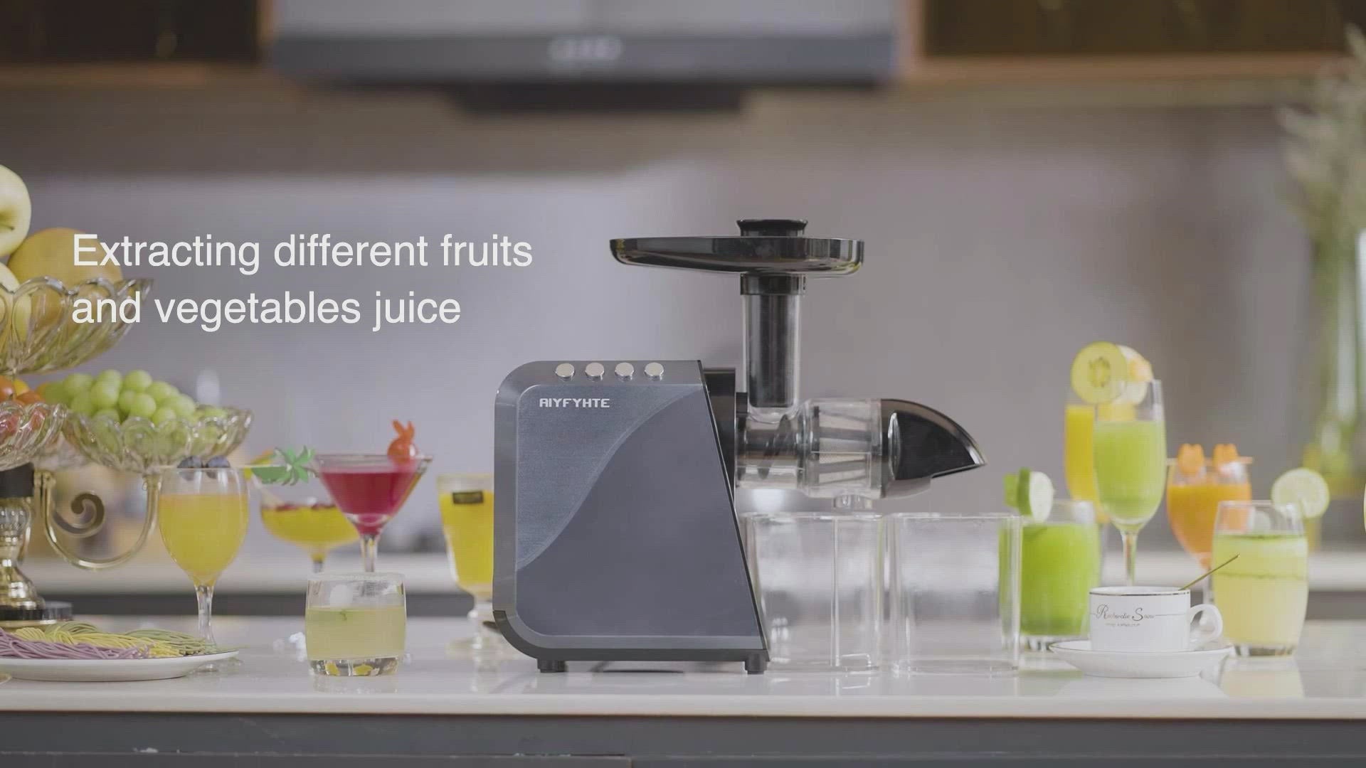 Hurom DU - compact slow juicer for freshly squeezed juices