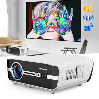 4K Movie Projector Daylight Viewing 1000ANSI/13000lm Smart App Streaming Bluetooth WiFi Outdoor Projector with Android TV